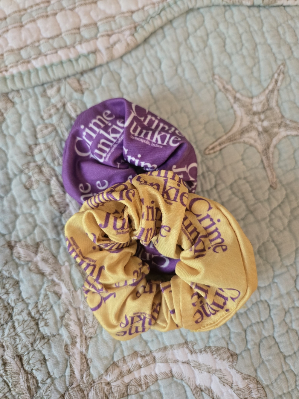 3 For $15 2 Pack Crime Junkie Scrunchies